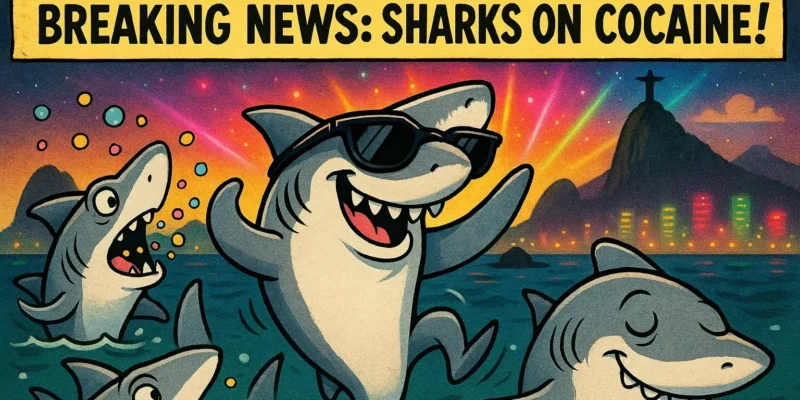 Estudo sobre tubarões no Brasil: tubarões-fidalgo com cocaína no corpo