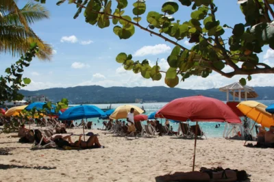 Tubarão de recife morde dedo de britânica em Montego Bay, Jamaica