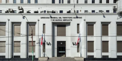 Edifício da DIRECTEMAR em Valparaíso – fotografia de arquivo de 2020