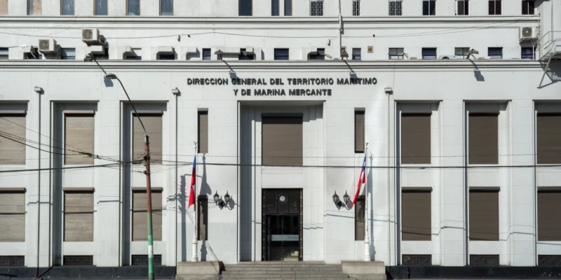 Edifício da DIRECTEMAR em Valparaíso – fotografia de arquivo de 2020